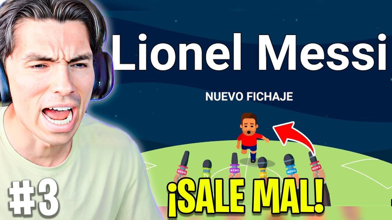 FICHO A MESSI EN EL WSC!! Pero sale MUY MAL 💀