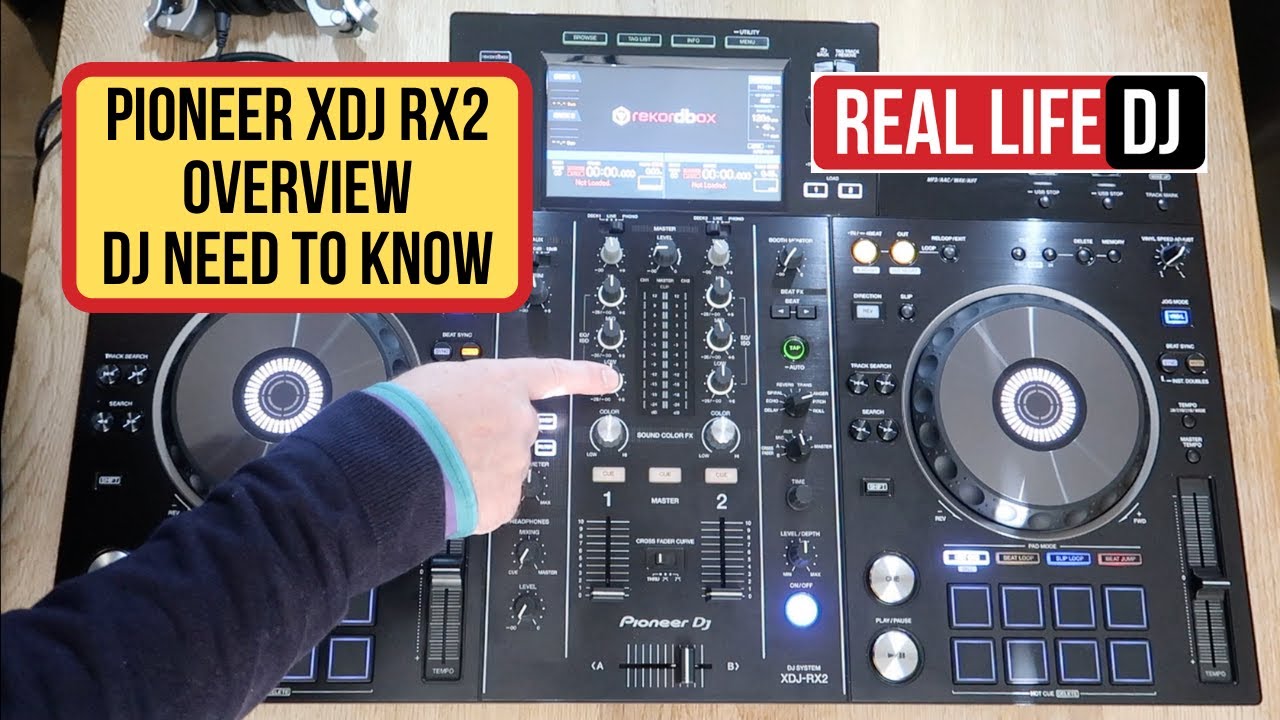 Обзор Pioneer XDJ RX2 | Все функции и возможности подробно описаны | Видеоурок по мобильному дидж...