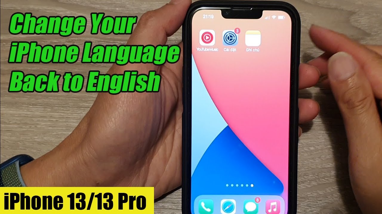 iPhone 13/13 Pro: как пошагово изменить язык iPhone на английский