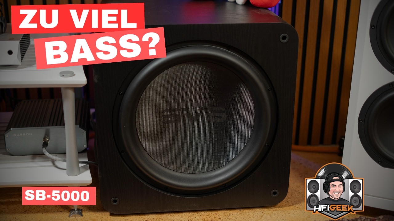 Zu viel Bass für meinen Hörraum? SVS SB‑5000 R|Evolution