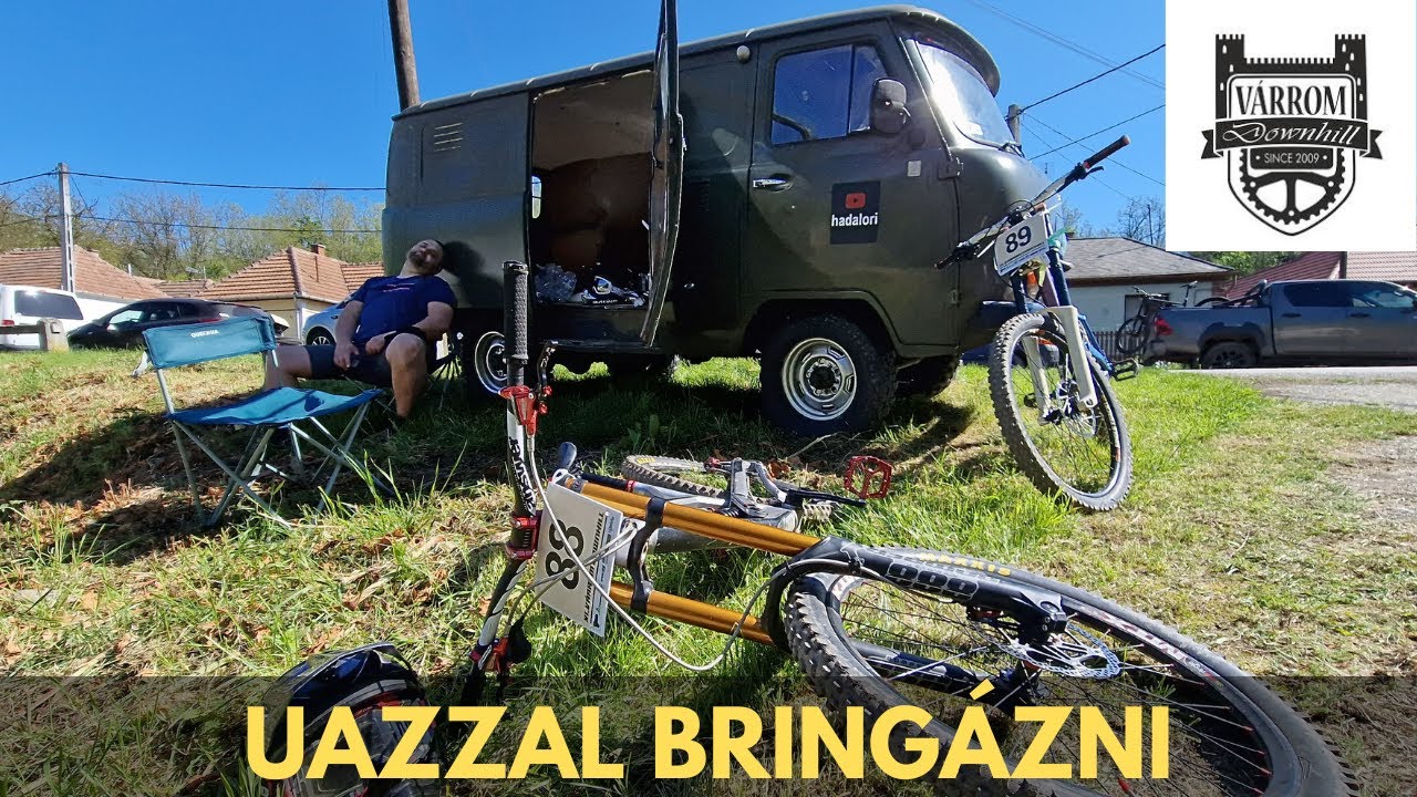 UAZZAL BRING&Aacute;ZNI |  XI. V&Aacute;RROM Downhill VERSENY 2024, &eacute;s az 