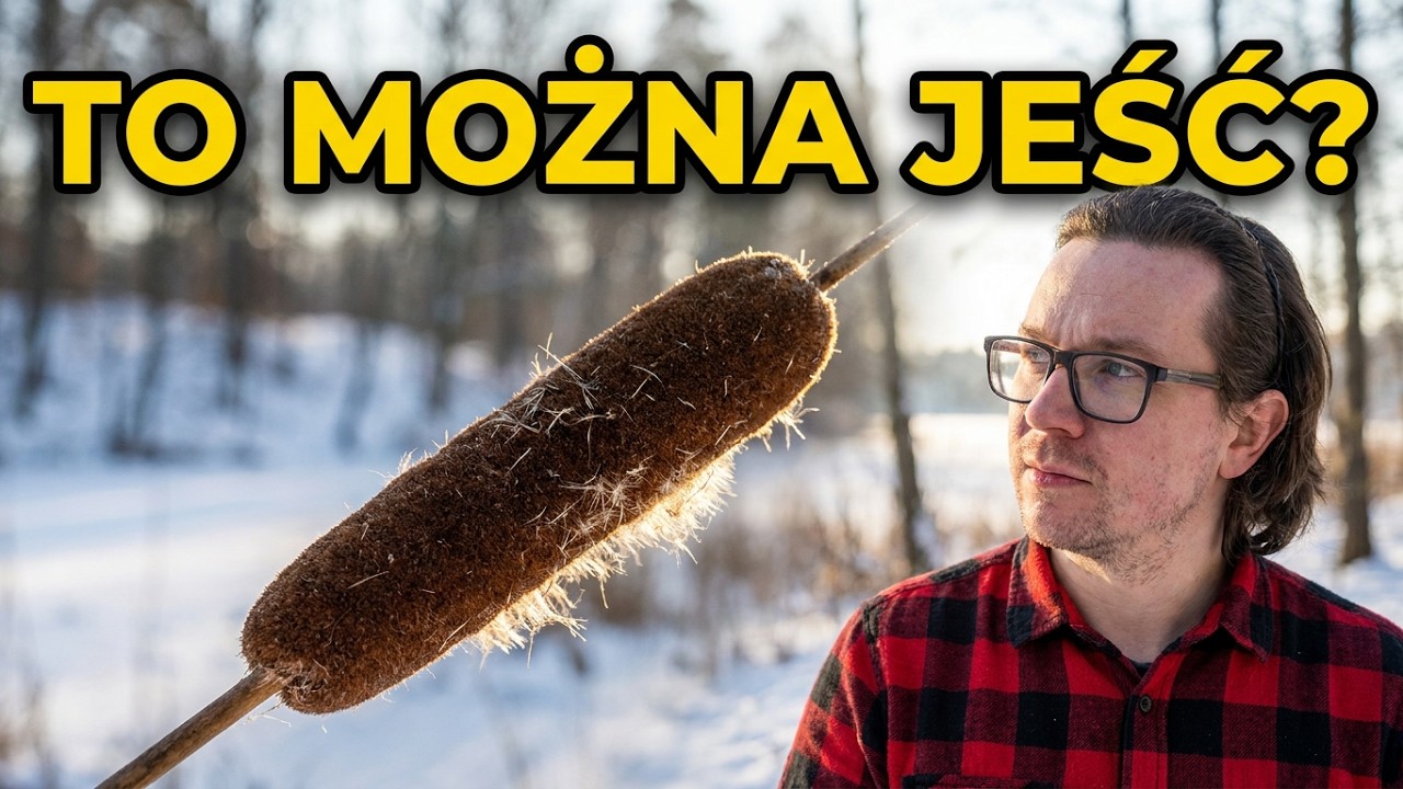 Nie uwierzysz, co można zjeść zimą w polskim lesie