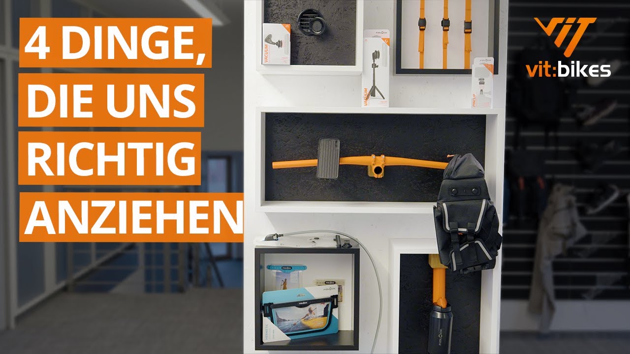 Das beste Zubehör fürs Fahrrad?🚲😍 Unsere 4 Lieblingsprodukte von Fidlock!