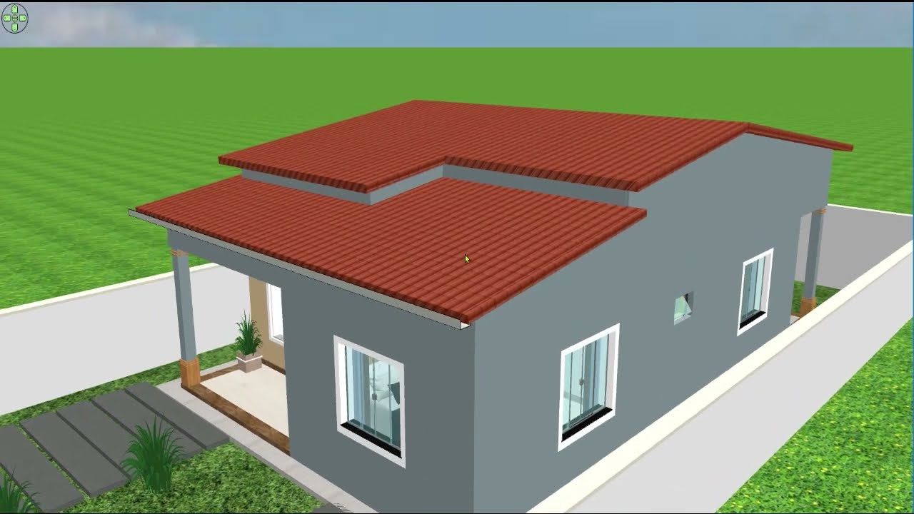 casa pequena com dois quartos um charme esta casinha