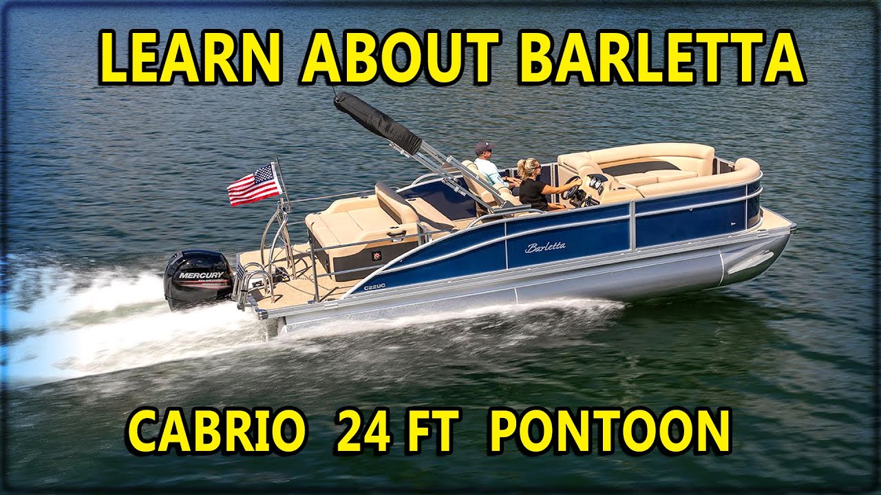 Learn About Barletta Cabrio 24ft Ultra Lounge with Co Pilot Chair Pontoon Boat