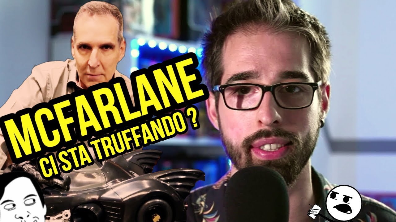 MCFARLANE TOYS CI STA TRUFFANDO ?  le ACTION FIGURES di BATMAN !