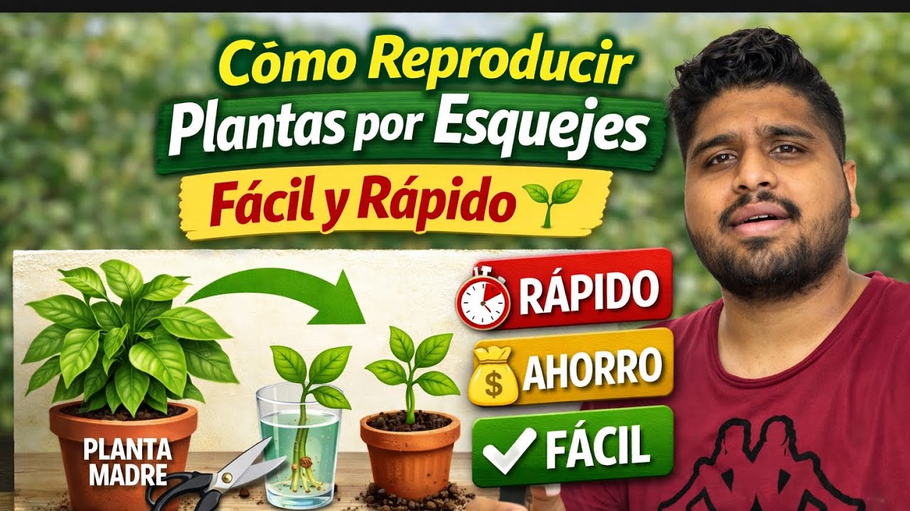 Cómo Reproducir Plantas por Esquejes Fácil y Rápido 🌱