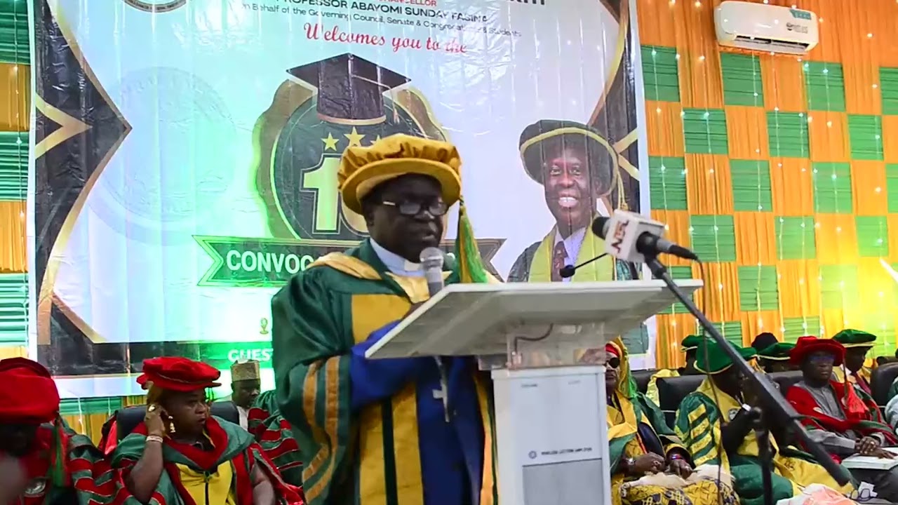 Oluwasuyi Opeyemi Graduation @ FUOYE 2026