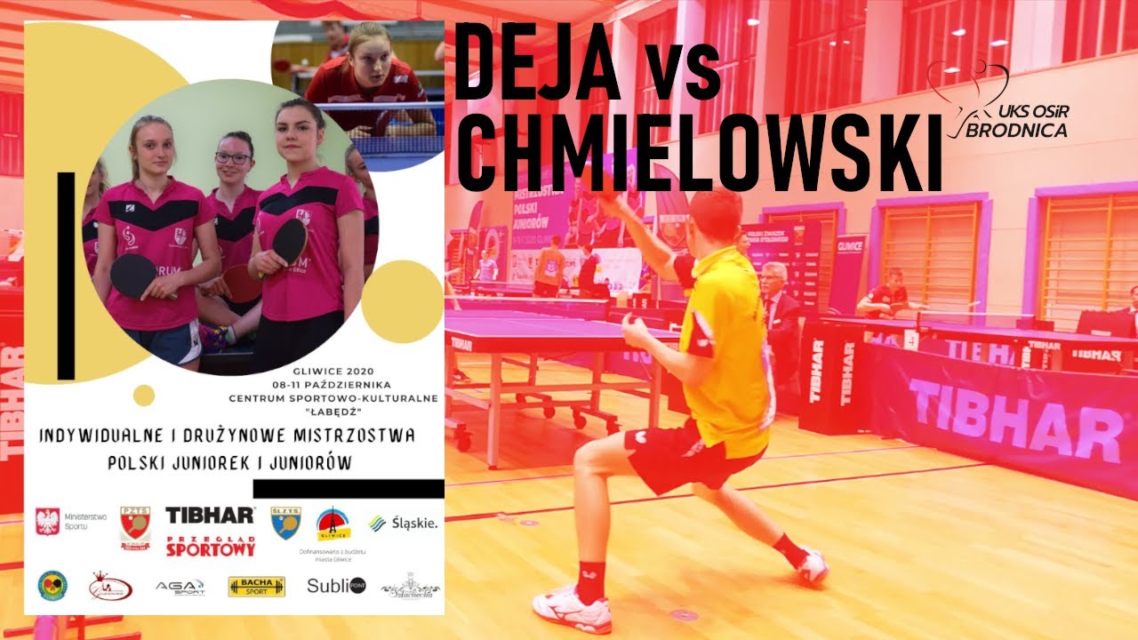 32MPJ Gliwice 2020 | DEJA Filip vs CHMIELOWSKI Jakub (1:3)