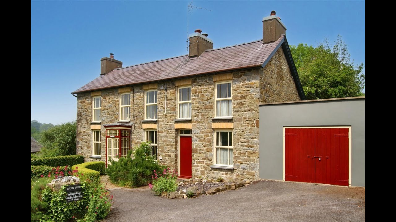 Property For Sale - 4 bed house, 1 bed cottage and 7.48 acres land, Coastal, West Wales