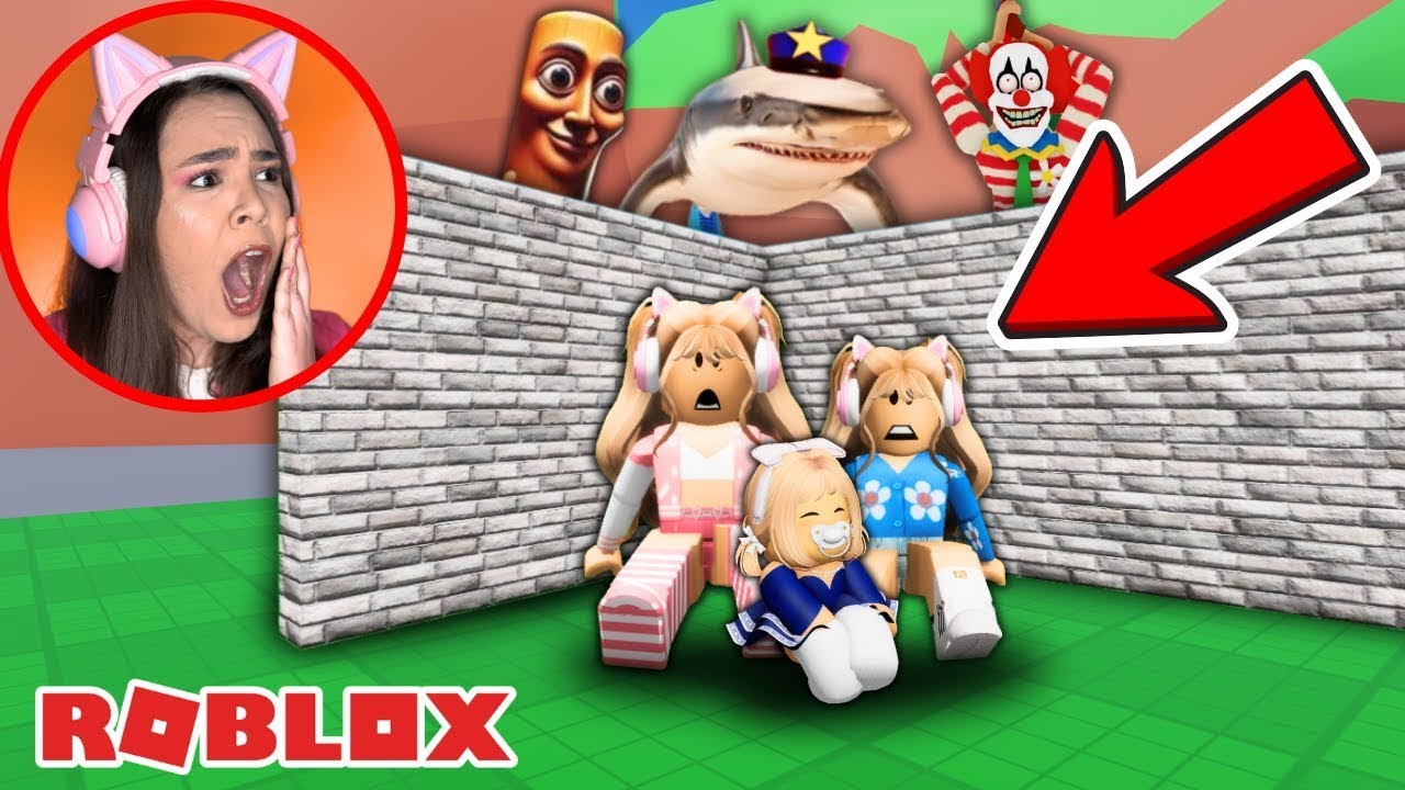 CONSTRUA RÁPIDO para SOBREVIVER aos MONSTROS do ROBLOX!