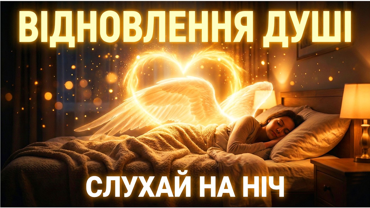 НАЙСИЛЬНІША НІЧНА МОЛИТВА 🛡️ Відновлення Душі та Захист уві сні 🕊️