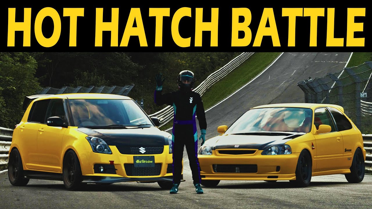 Honda Civic EK9 vs Suzuki Swift ZC31S - Gran Turismo 7