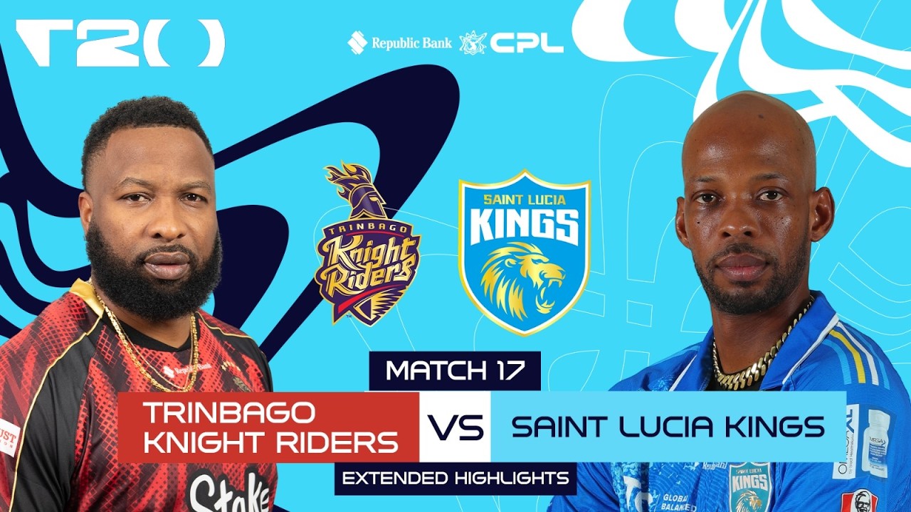 Extended Highlights | Trinbago Knight Riders vs Saint Lucia Kings | CPL 2026