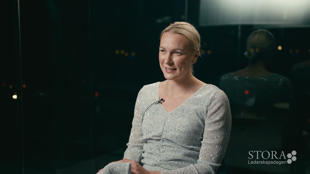 Intervju om ledarskap med Sarah Sjöström