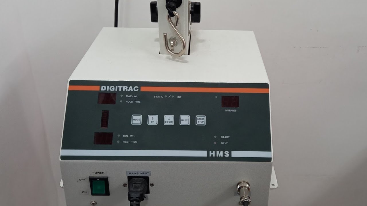 HMS | DIGITRAC | TRACTION MACHINE | DEMO