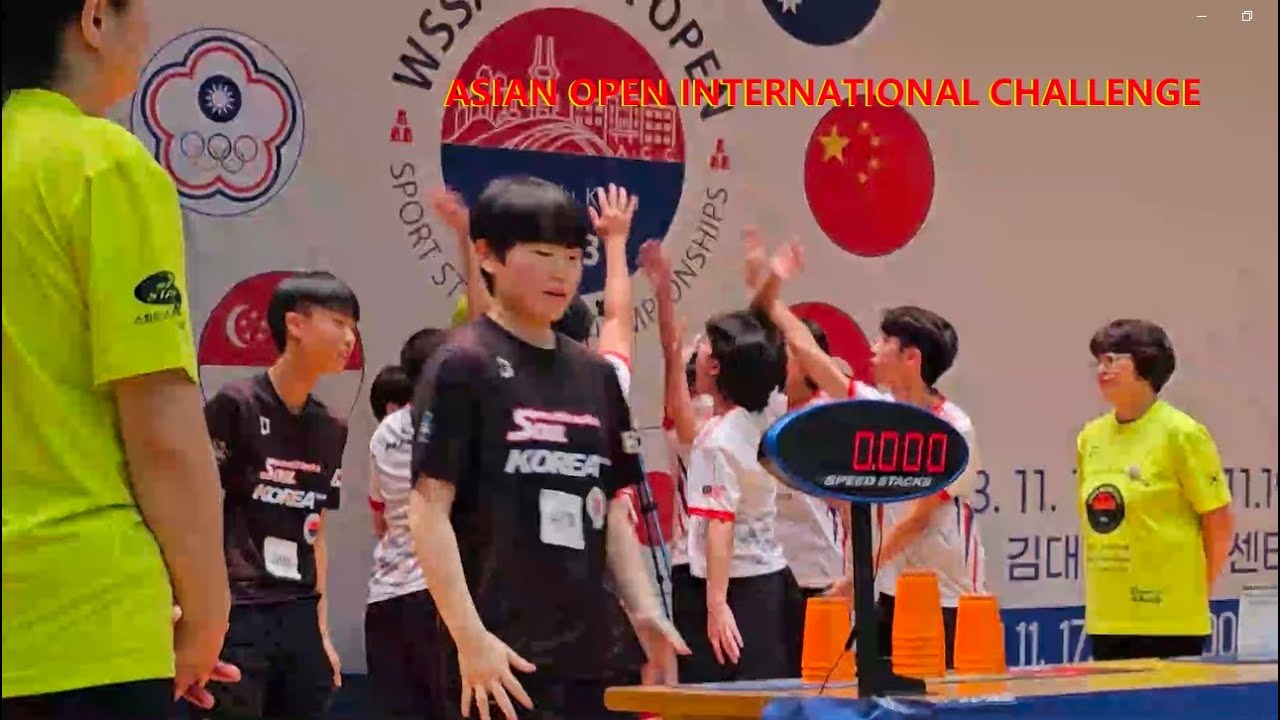 Полная версия турнира WSSA 2023 Asian Open International Challenge
