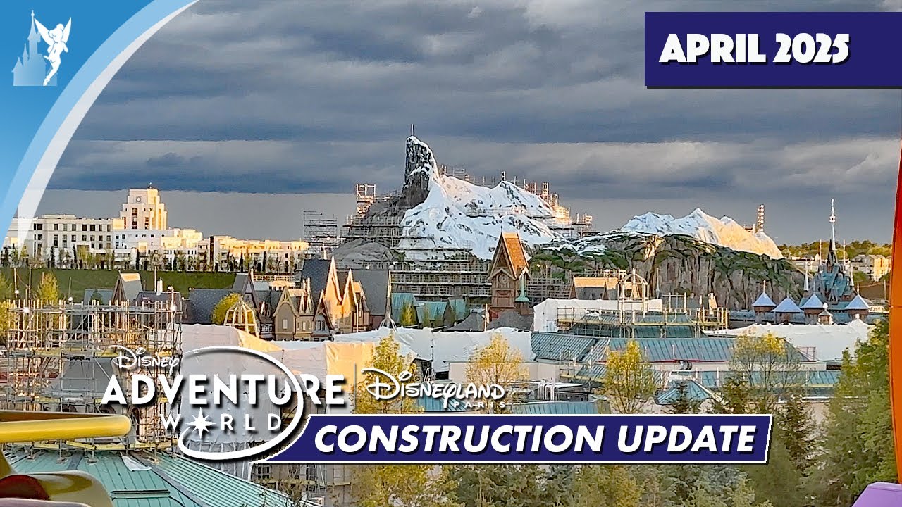 💫 Transformation Update: Walt Disney Studios to Disney Adventure World - April 2025!