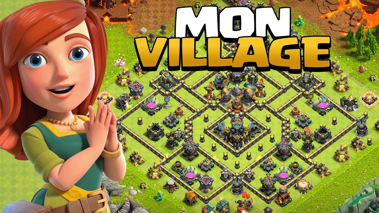 Voici MON VILLAGE Clash Of Clans en 2025 ! 🔥 (HDV 17)