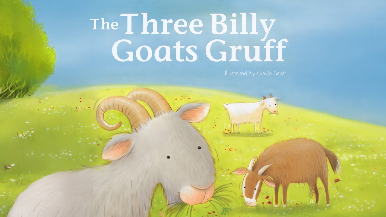 The Three Billy Goats Gruff | Fairy Tale | Read Aloud | Hoots and Tales