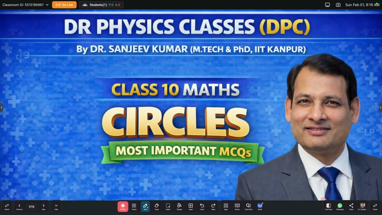 Ch 10 Circles Class 10 Top MCQs #maths #class10 #education #mcq #boardexam2026