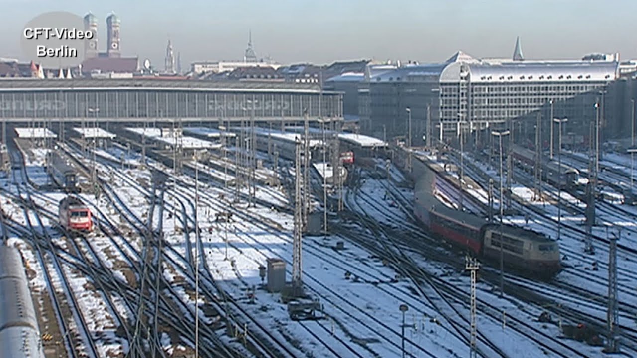 München Hauptbahnhof Ende der 90er