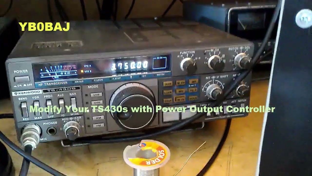Modify Your TS430s with Power Output Controller