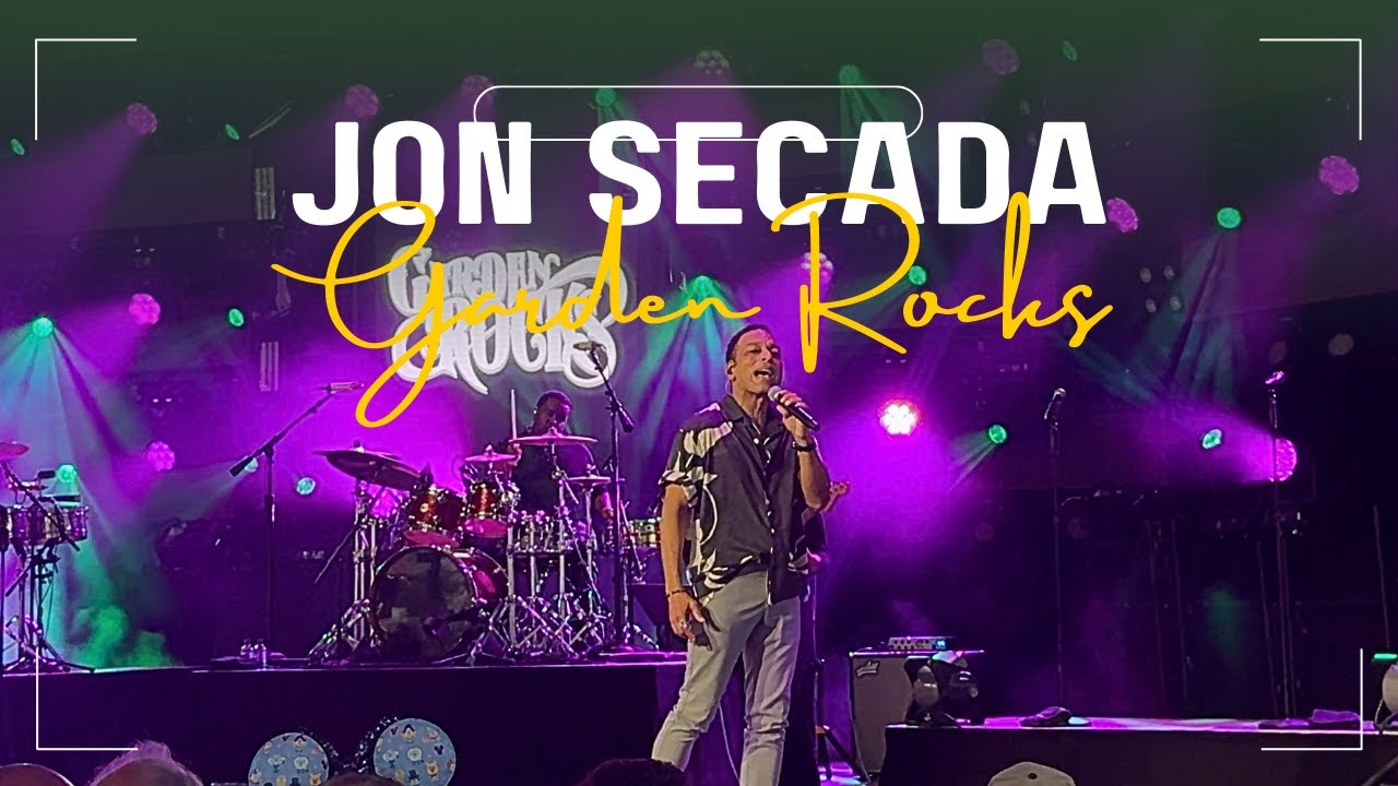 Jon Secada Live at Epcot &ndash; Garden Rocks 2025 Full Concert Performance