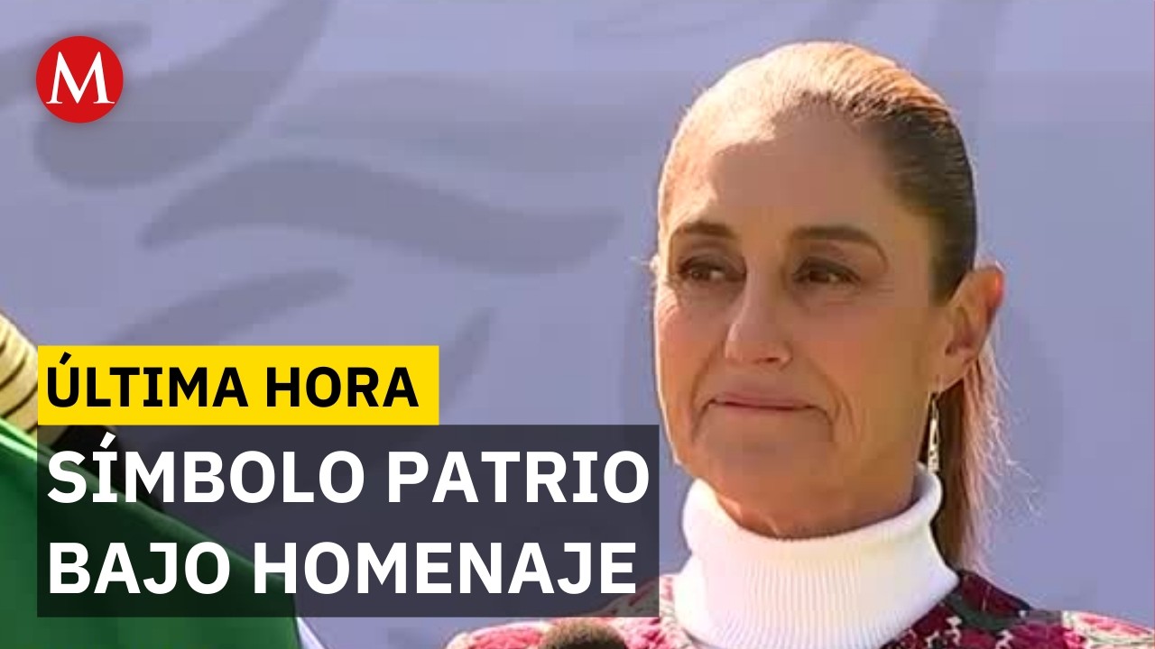 D&iacute;a de la Bandera: Ceremonia oficial desde el Campo Militar Marte