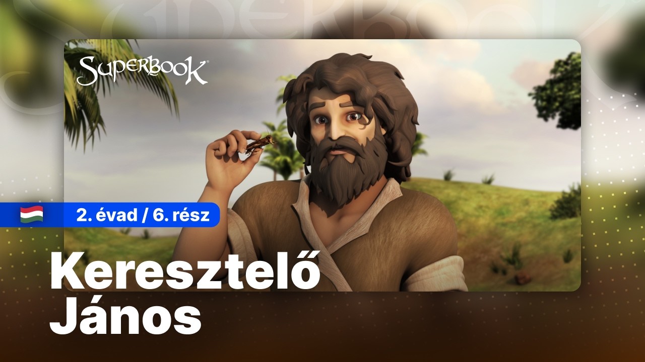 Keresztelő János - A tűzpróba - Superbook - 2. évad 6. rész - Teljes epizód (Hivatalos HD változat)