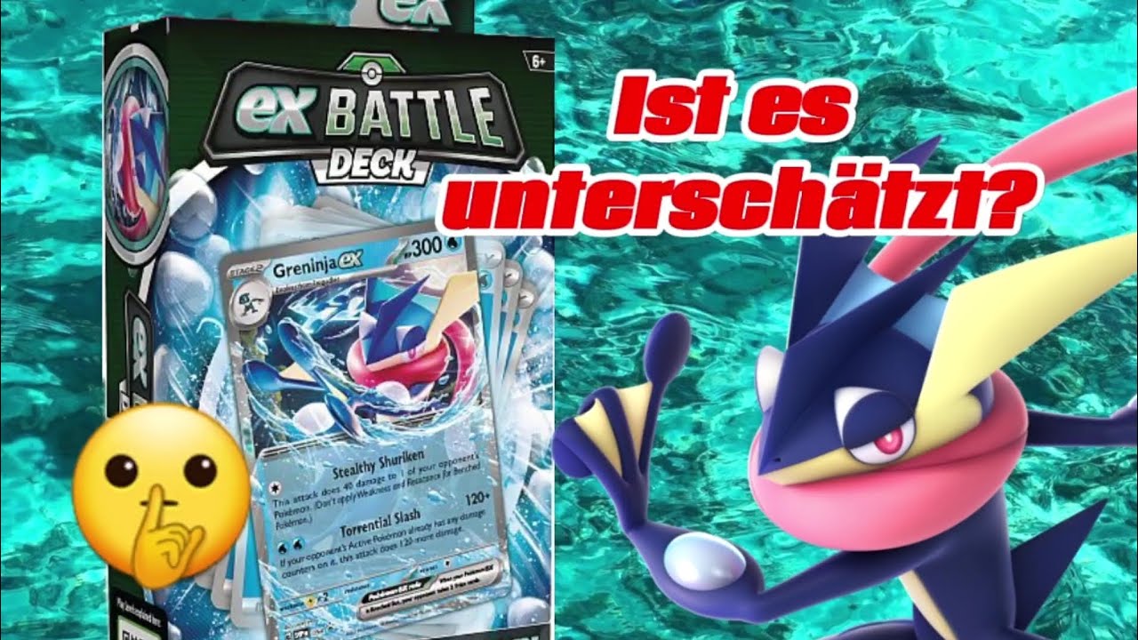Taugt das neue Deck zu was? 🤔 Pokemon Opening: Quajutsu ex Kampfdeck       #pokemon #pokemonkarten