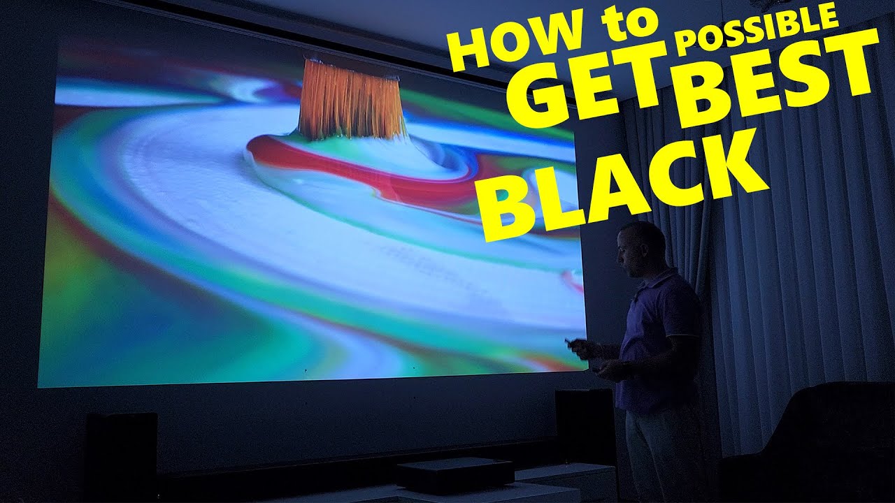 The Secret to Perfect Black Levels with Projectors