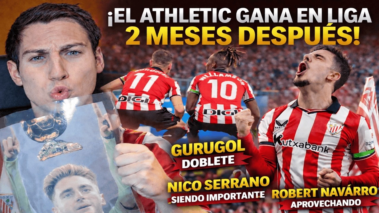 !EL ATHLETIC VUELVE A GANAR EN LIGA 2 MESES DEPUÉS *REACCIONANDO al ATHLETIC vs LEVANTE (4-2)*