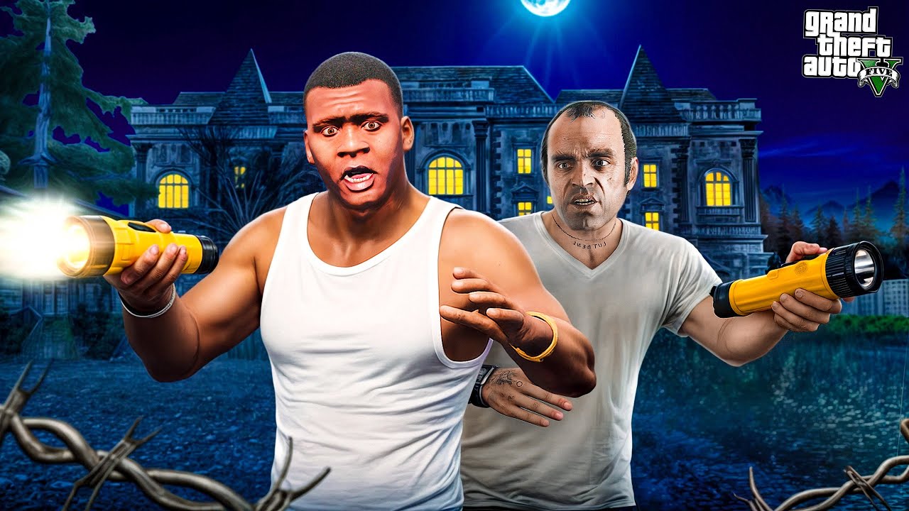 Franklin Visit Trevor New Ghost House In Gta 5