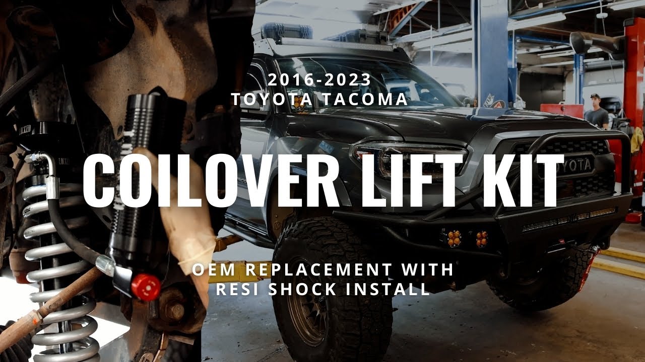 Locked Offroad Shocks 2005-2023 2nd/3rd Gen Tacoma 2.5