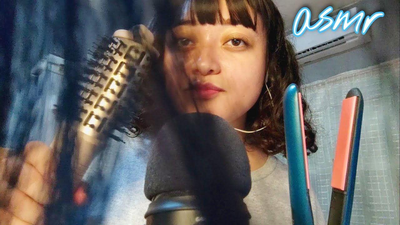 Te Peino el Flequillo💆‍♀️ Cepillo y Plancha ASMR Roleplay
