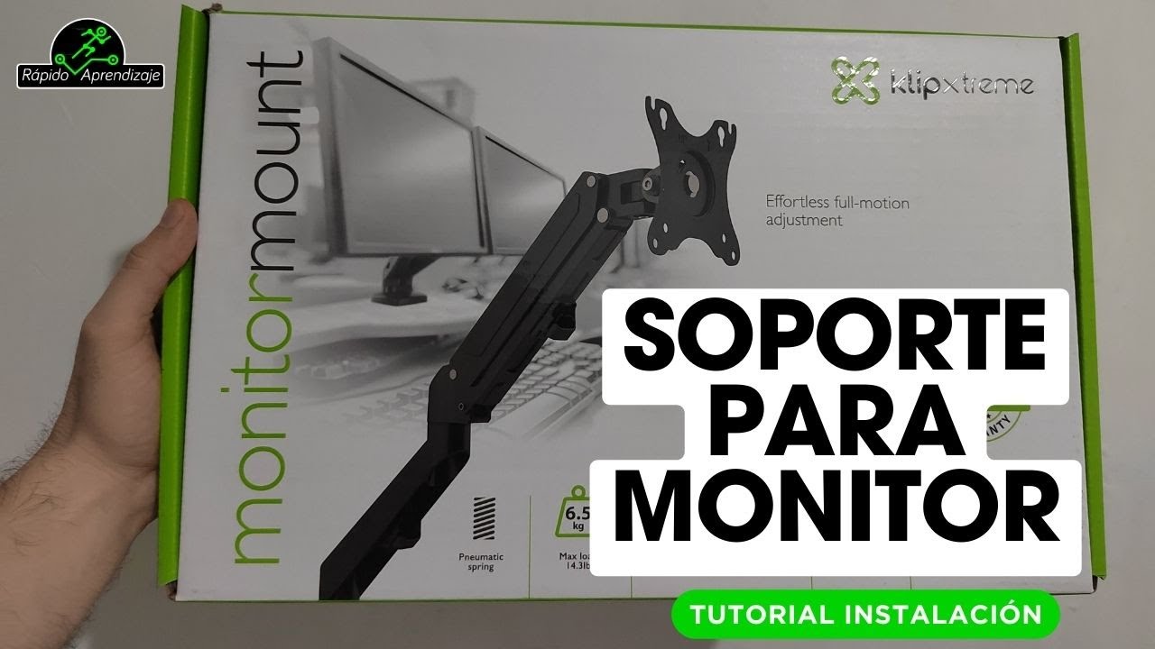 Soporte para monitor KLIPXTREME KMM 400 [Tutorial instalación]
