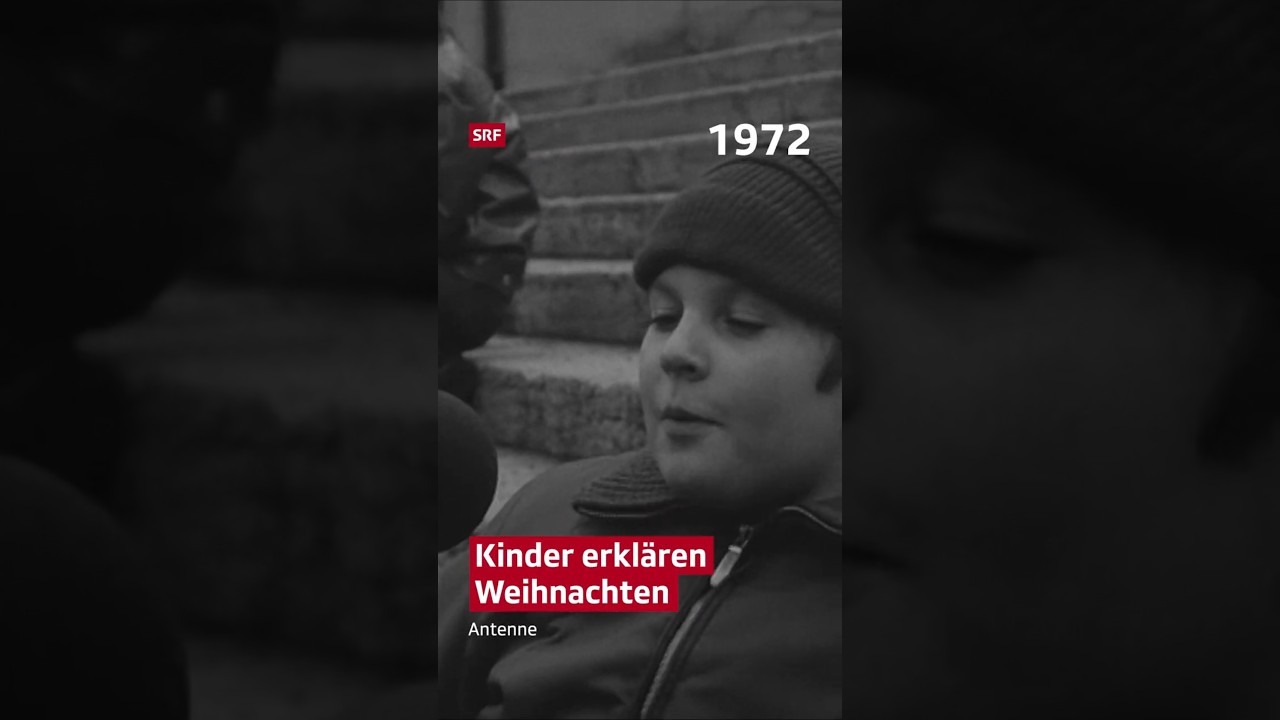 Kinder erkl&auml;ren Weihnachten (1972) #shorts #srfarchiv
