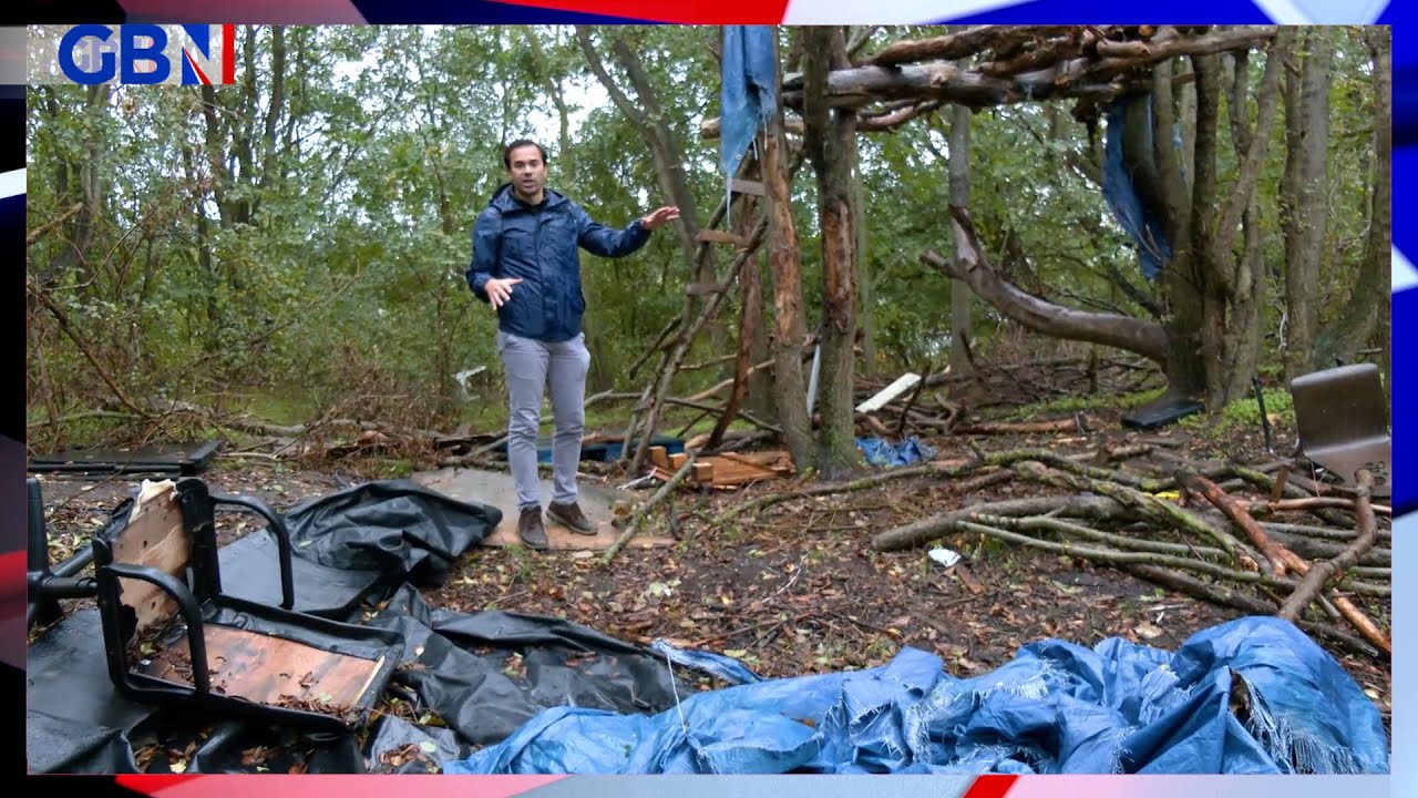 Inside an UNOFFICIAL MIGRANT CAMP on the outskirts of Dunkirk | Paul Hawkins investigates