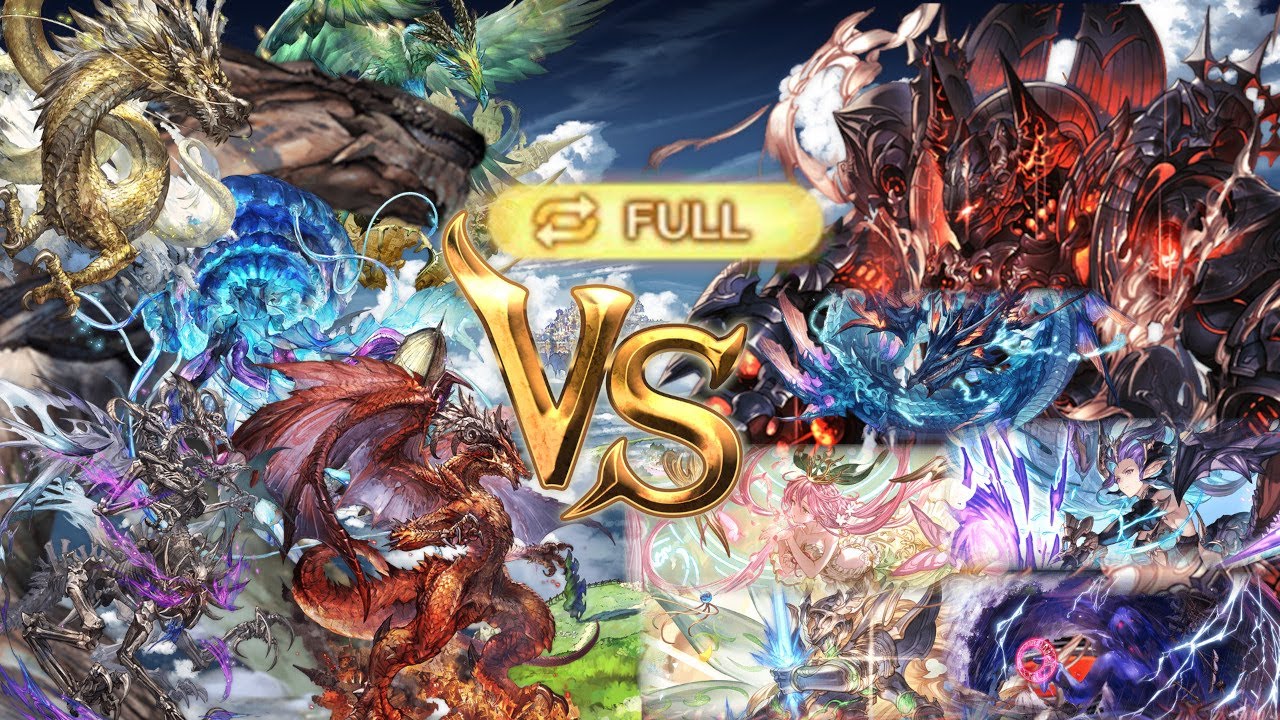 1 year of GBF: Six Dragons Magna Full Autos | 板六竜HLフルオート編成まとめ【グラブル】