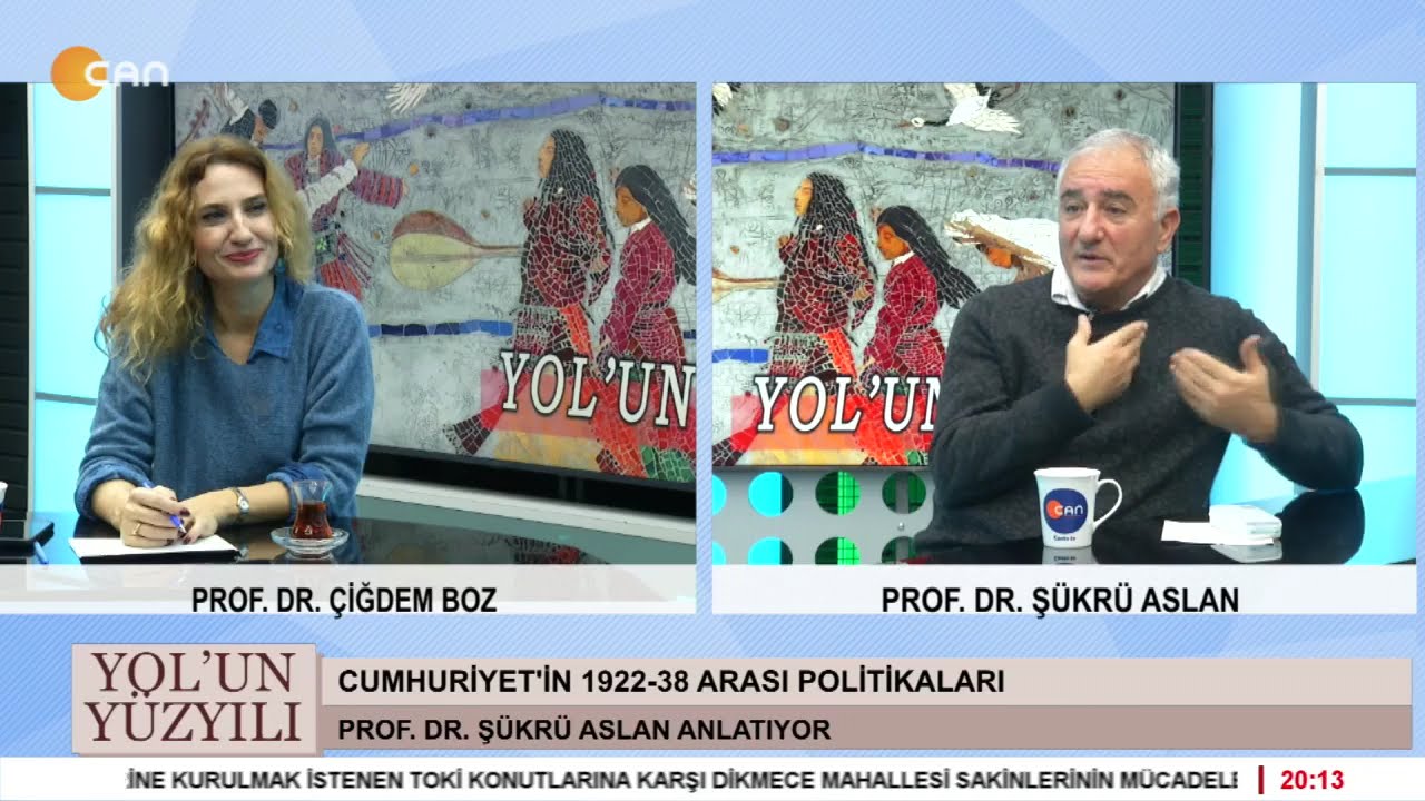 Prof. Dr. Çiğdem Boz’un Hazırlayıp Sunduğu Yol’un Yüzyılı Programının  Konuğu Prof. Dr. Şükrü Aslan.