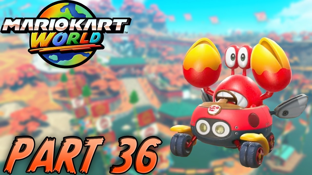 Going Full Zen | Mario Kart World - Part 36 - Free Roam - Cheep Cheep Falls