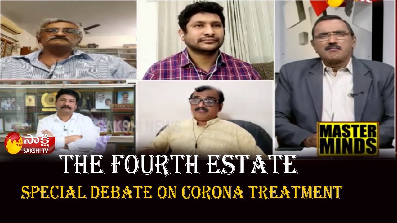 The Fourth Estate | Special Debate On Vaccination & Corona Treatment | Sakshi TV