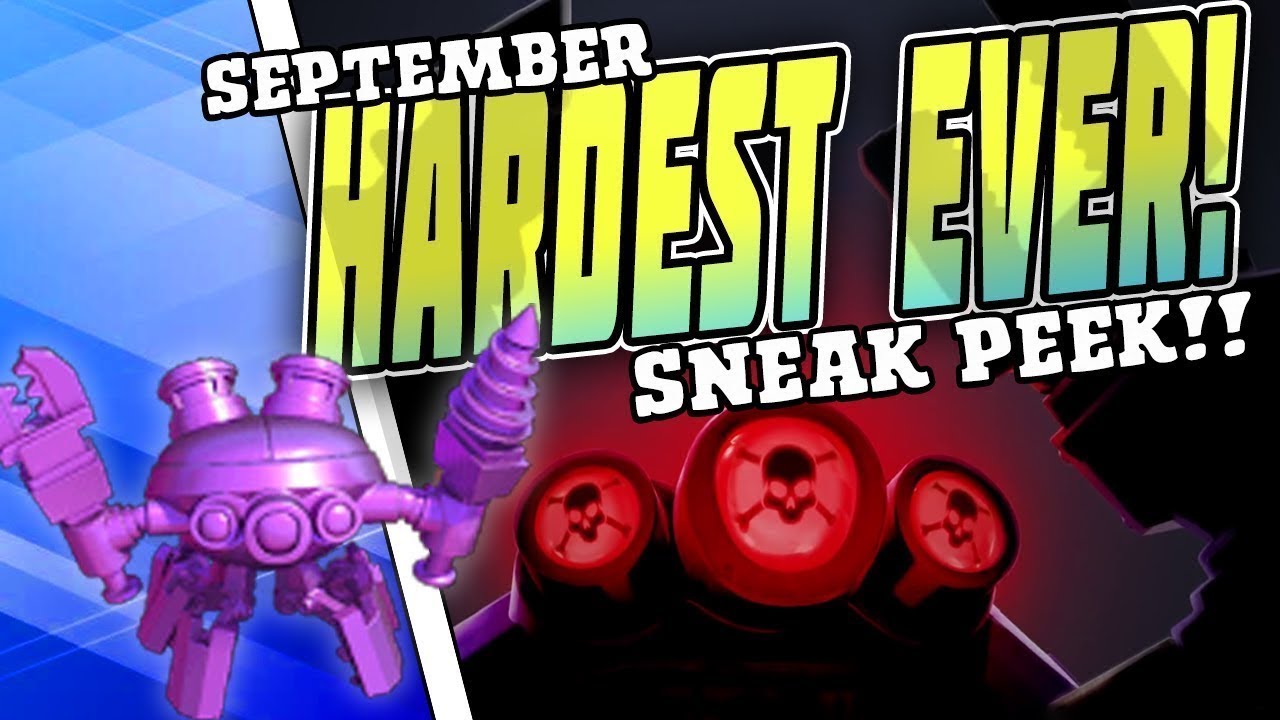 September Beastly Mega Crab SNEAK PEEK - Boom Beach