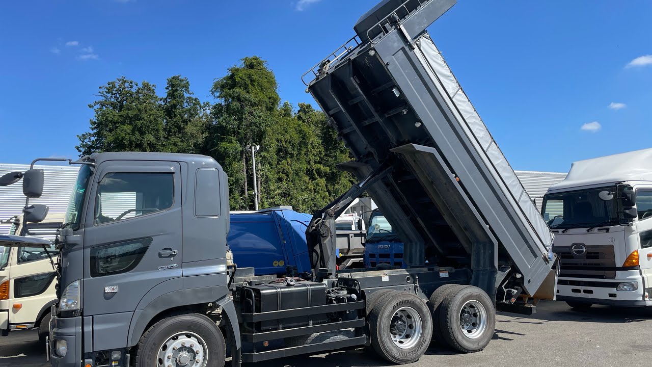 Hino Dump Truck | large capacity of loading | Made in Japan