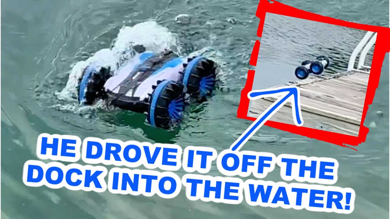 Super Fun Amphibious RC Car by Pussan - Review