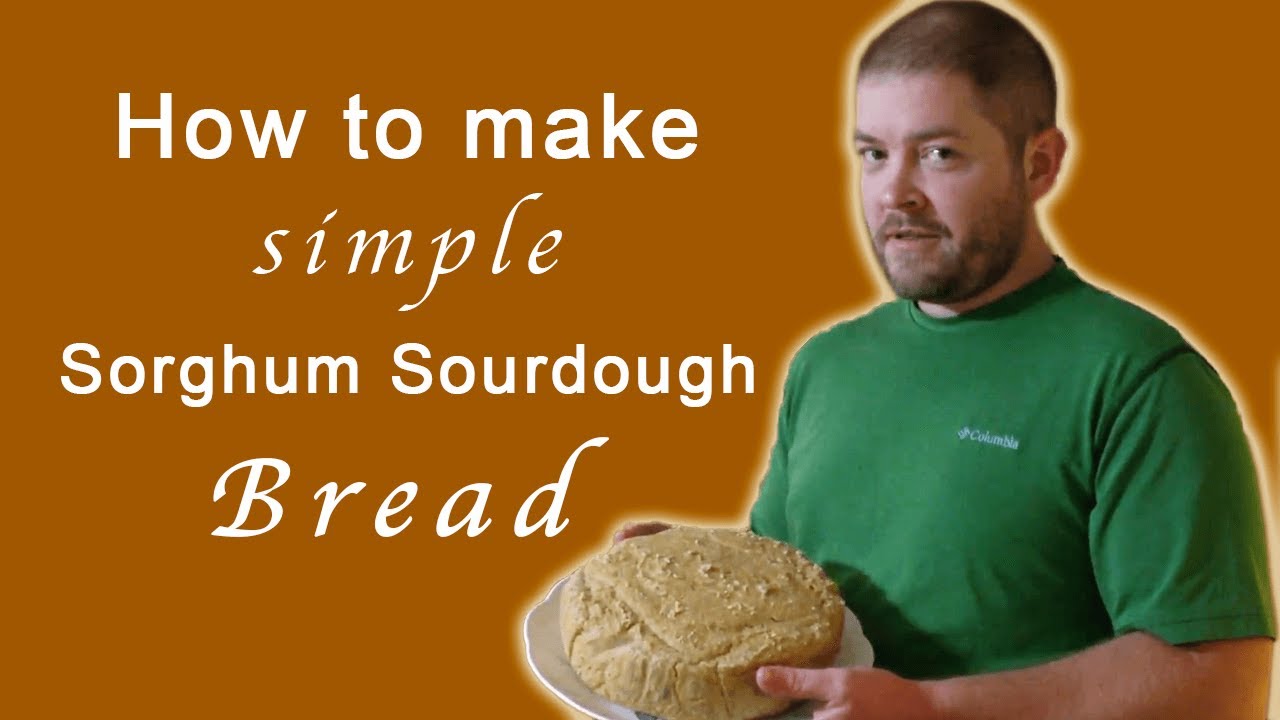 How to Make *simple* Sorghum Sourdough Bread (gluten free and dairy free)