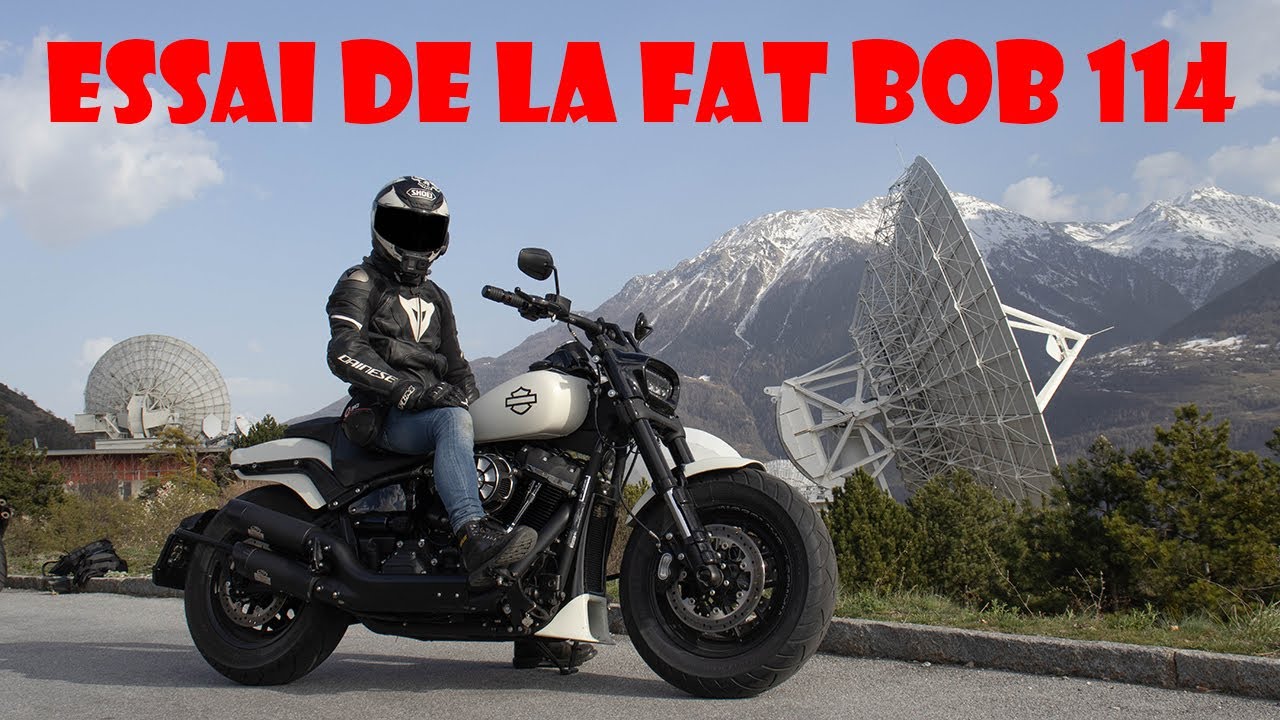 Essai de la Harley Davidson Fat Bob 114, on échange nos motos !