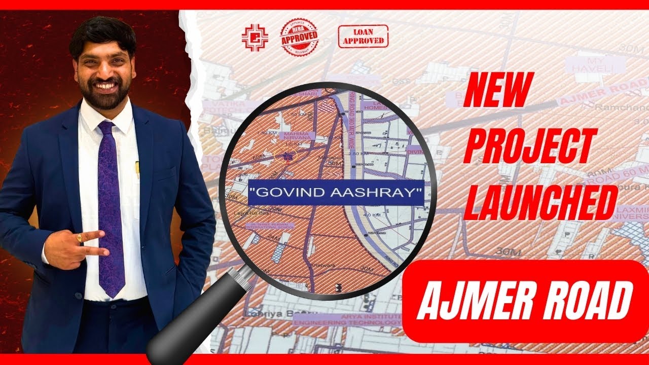 The Govind Aashray Grand | Best Premium Plots Near Ajmer Road Jaipur | The Property Expert