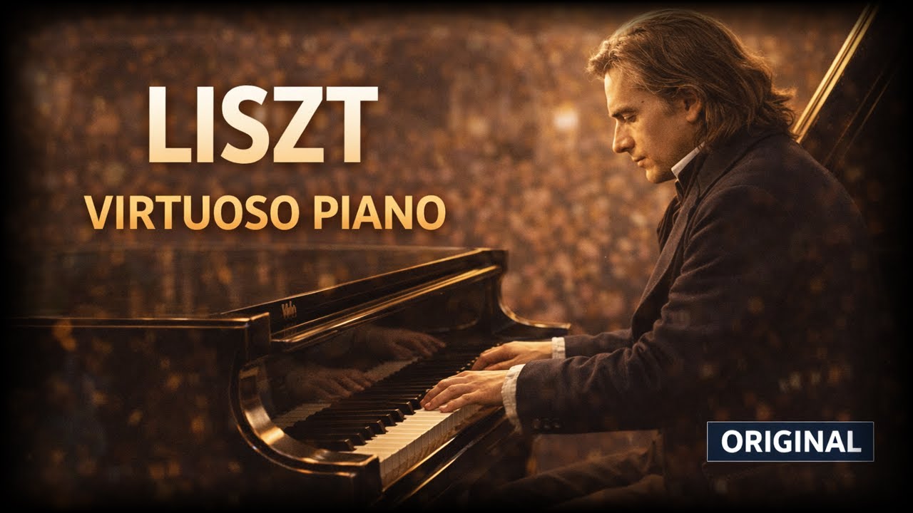 LISZT - Virtuoso Piano Fire (Original)  79 MIN